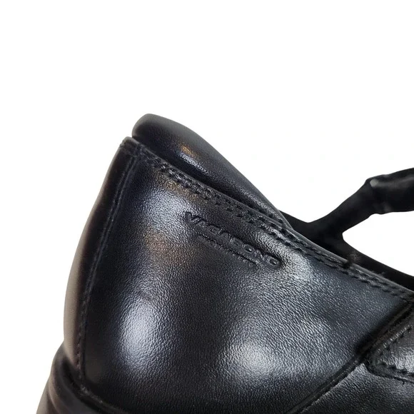 VAGABOND Shoemakers Brittie Shoes Womens 8 38 Black Leather Mary Jane Flats - Picture 11 of 12